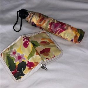 Umbrella and wallet/change purse key chain